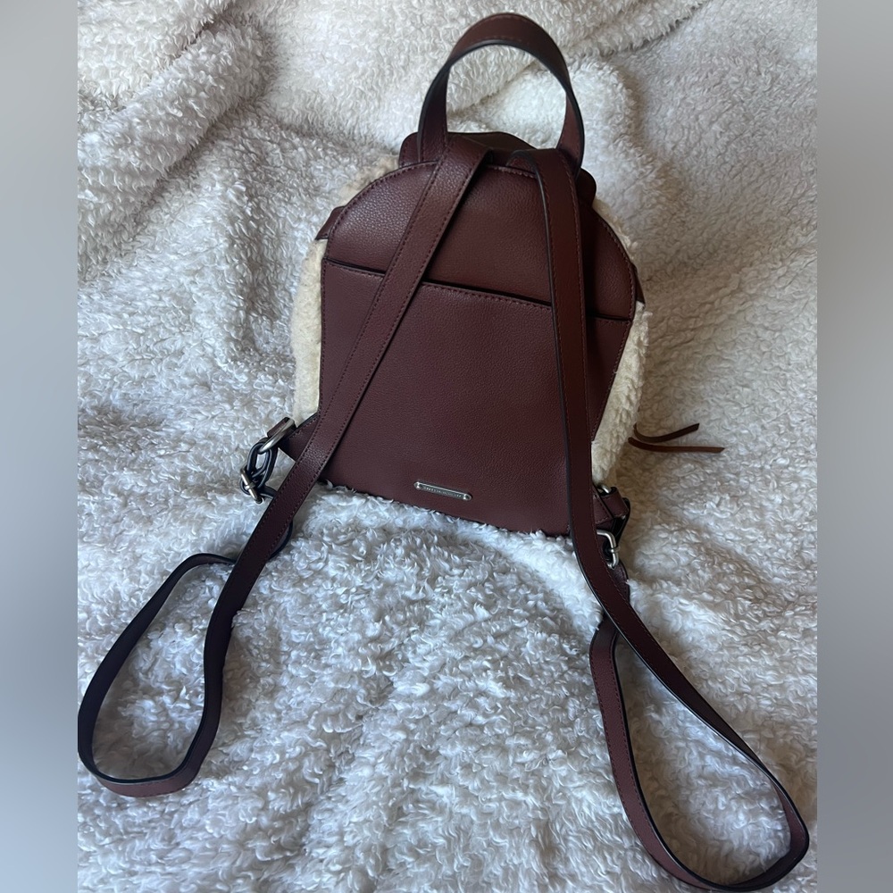 Rebecca Minkoff Julian Sherpa Backpack - Picture 6 of 11